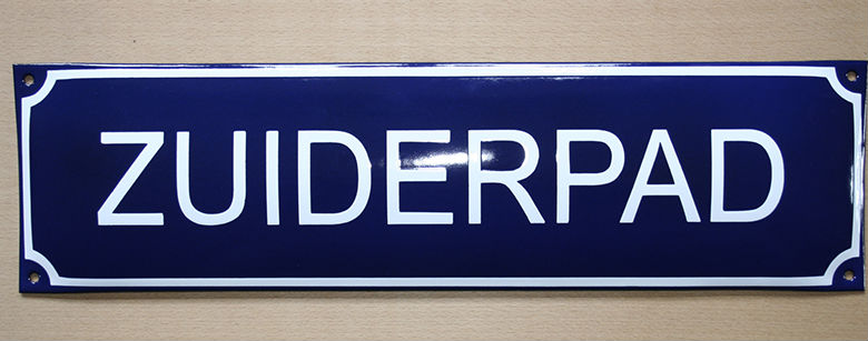 Emaille Straatnaambord