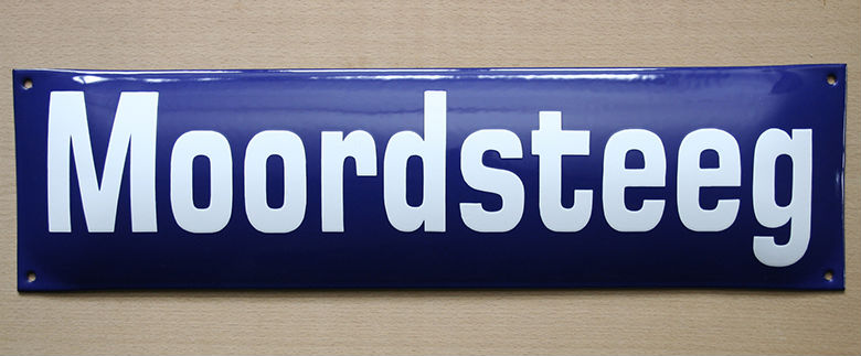 Emaille Straatnaambord