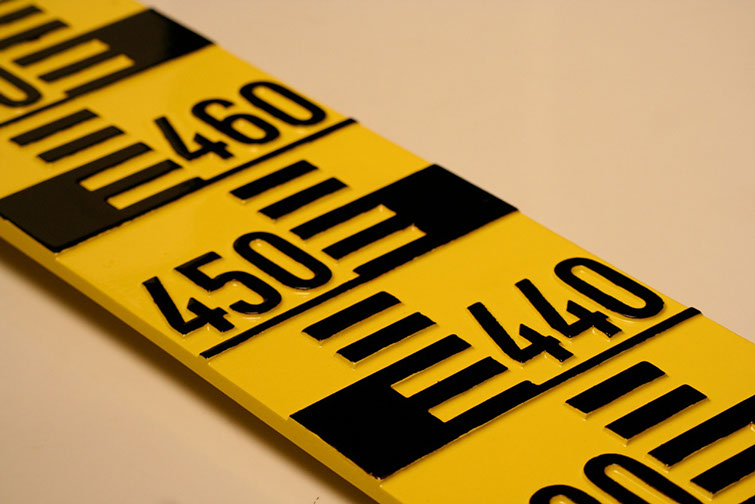 Emaille Peilschaal Maatwerk