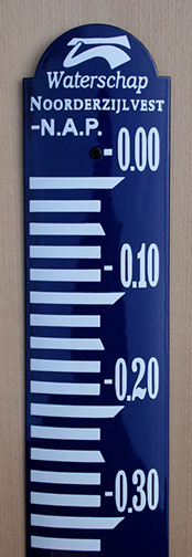 Emaille Peilschaal Nostalgisch Noorderzijlvest